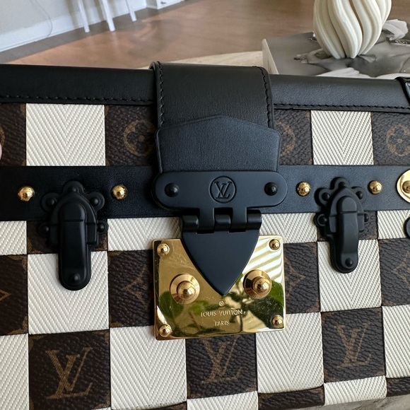 Trunk clutch Louis Vuitton unique - Picture 4 of 10